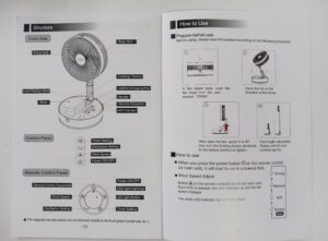 Keynice折りたたみ扇風機口コミ