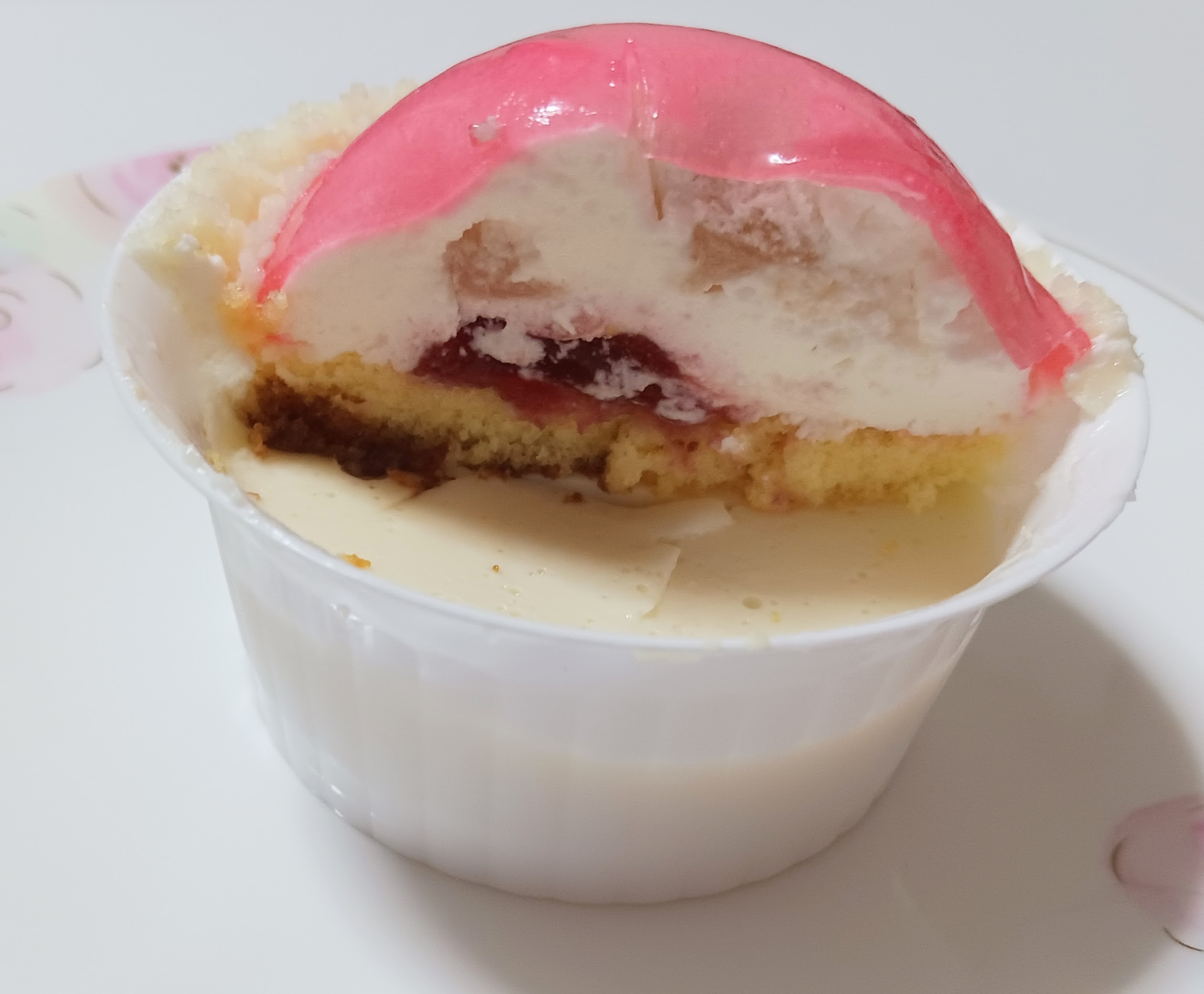 まんまる白桃ケーキ 口コミ