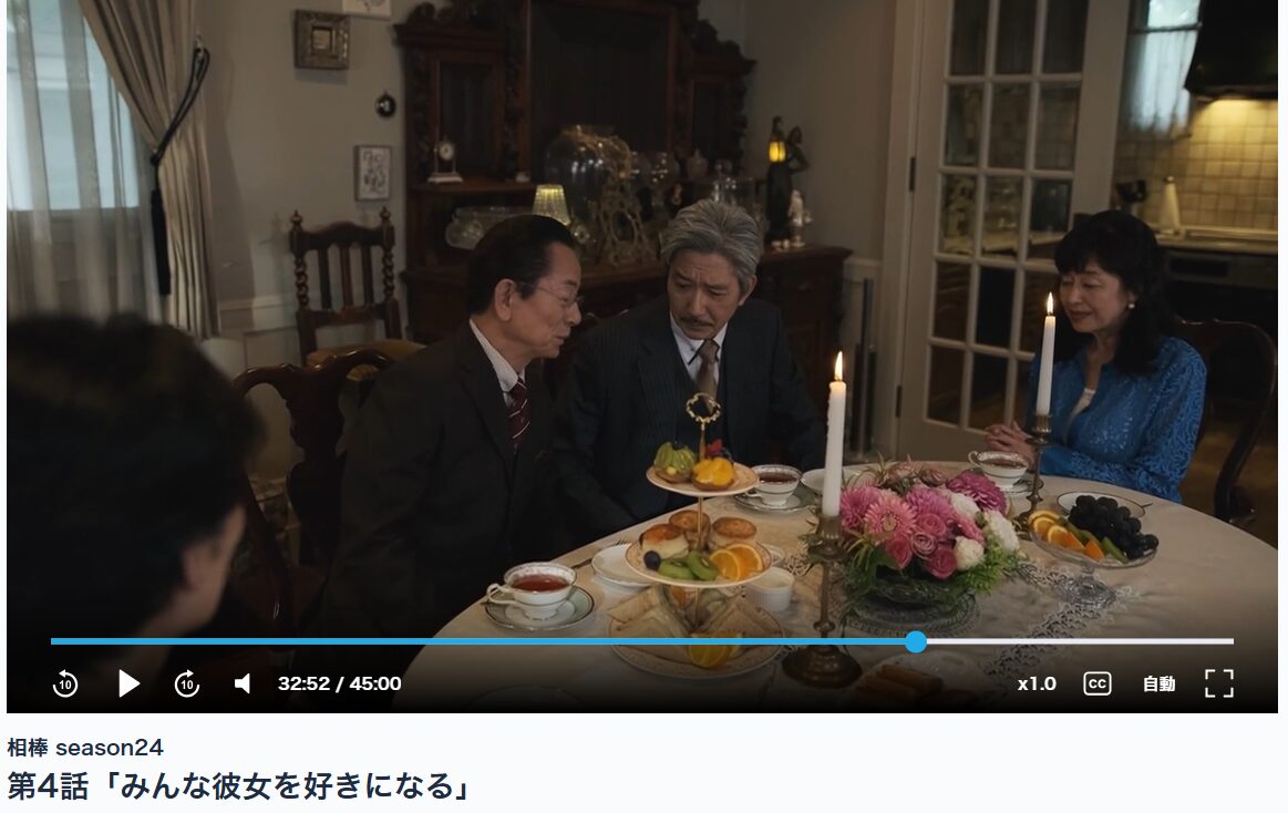 杉下右京 紅茶の銘柄