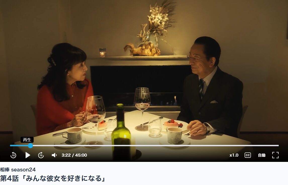 杉下右京 エリザベス 紅茶専門店 レストラン