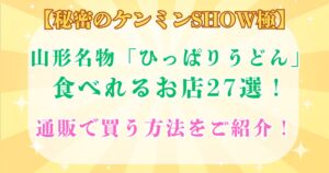 山形 ひっぱりうどん 店 27選 通販